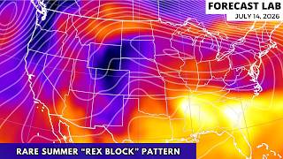 Tue 7/14/26 - Forecast: Rex Block Locked In | Monsoon in Full Gear | Texas Floods Return screenshot 3