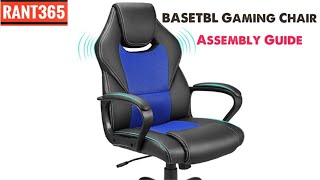 Instructional - BASETBL Gaming Chair PU Leather (£70) | Basic Assembly Guide & Review