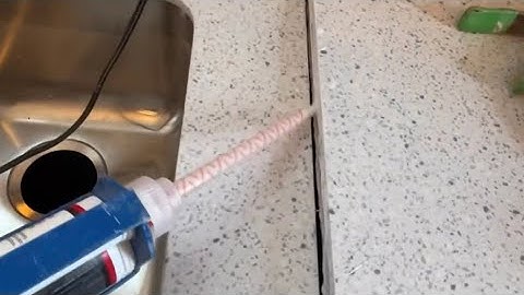 Making a Countertop Seam Disappear!