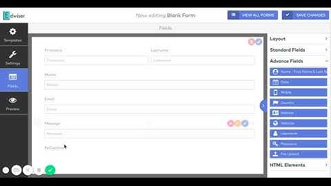 CREATE CONTACT FORM IN MOODLE USING EDWISER FORMS