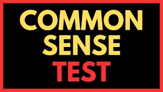 Common Sense Test That 95% of People Fail | For Brain 🧠