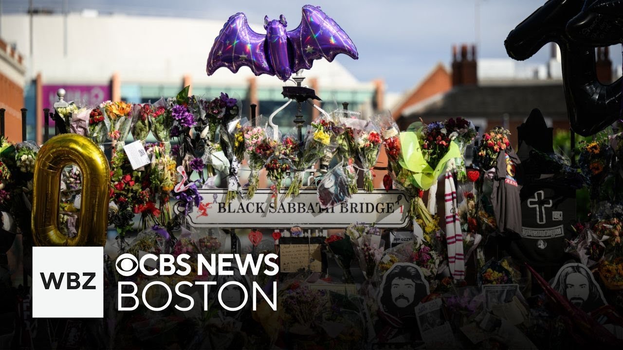 Ozzy Osbourne mourned with funeral procession in hometown of Birmingham, England