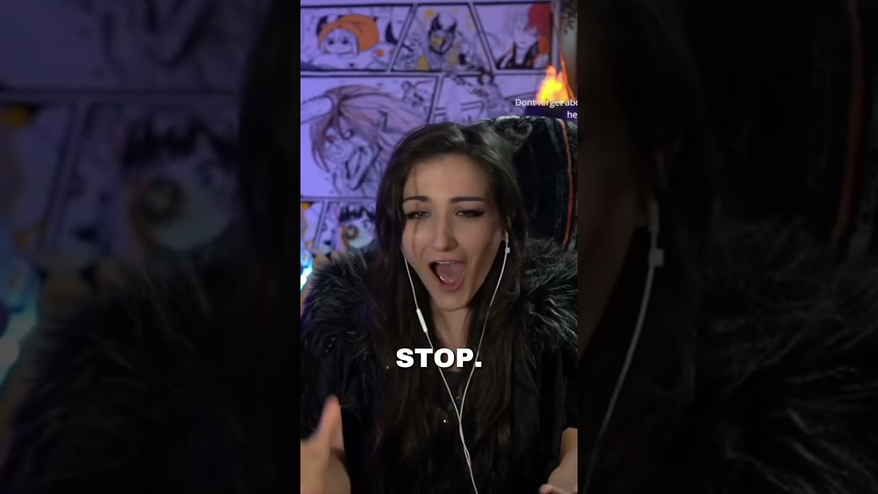 Они набрасываются на Люду... 