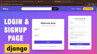 Django Login & Signup Page Tutorial | Django Authentication System in Hindi