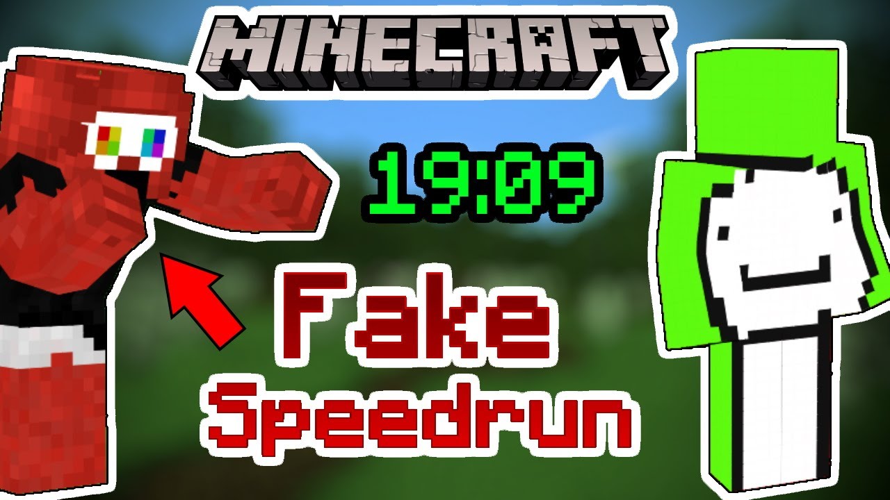 This Minecraft Speedrunner Cheated and Got EXPOSED: Drem Fake World  Record - A Critical Analysis 