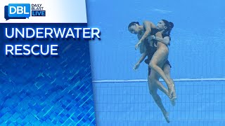 Coach Rescues Competitive Swimmer After She Faints in Pool at World Championships in Budapest