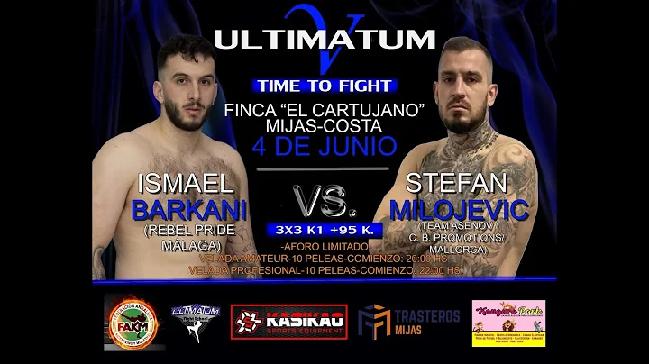 Ismael Barkani vs Stefan Milojevic