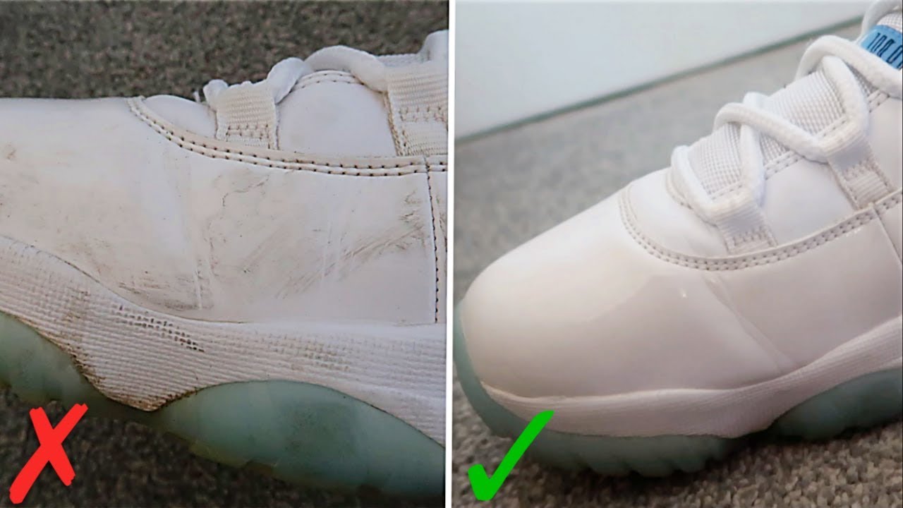 how to clean jordan 11 patent leather