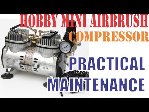 How To Empty Moisture Trap On Timbertech Airbrush Compressor