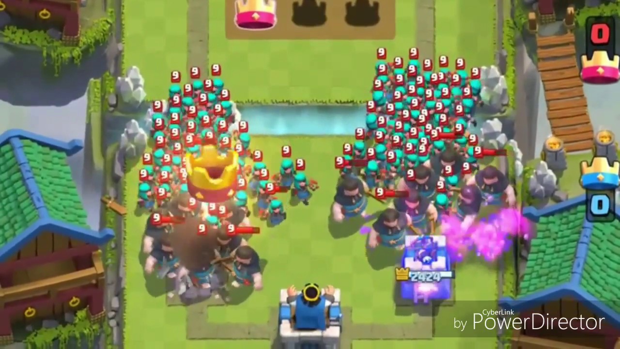 Clash Royale -100 Rascals vs 100 what happen next! - YouTube