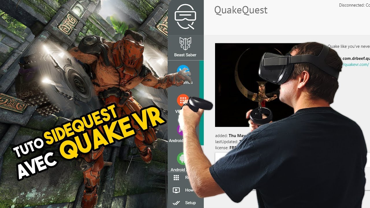 Quake VR Android. Sidequest VR. Quake VR Android установка. Quake vr