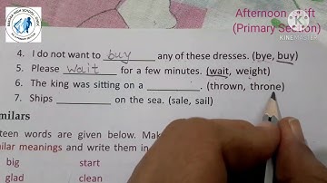 Grammar Lesson - 26 Understanding  words