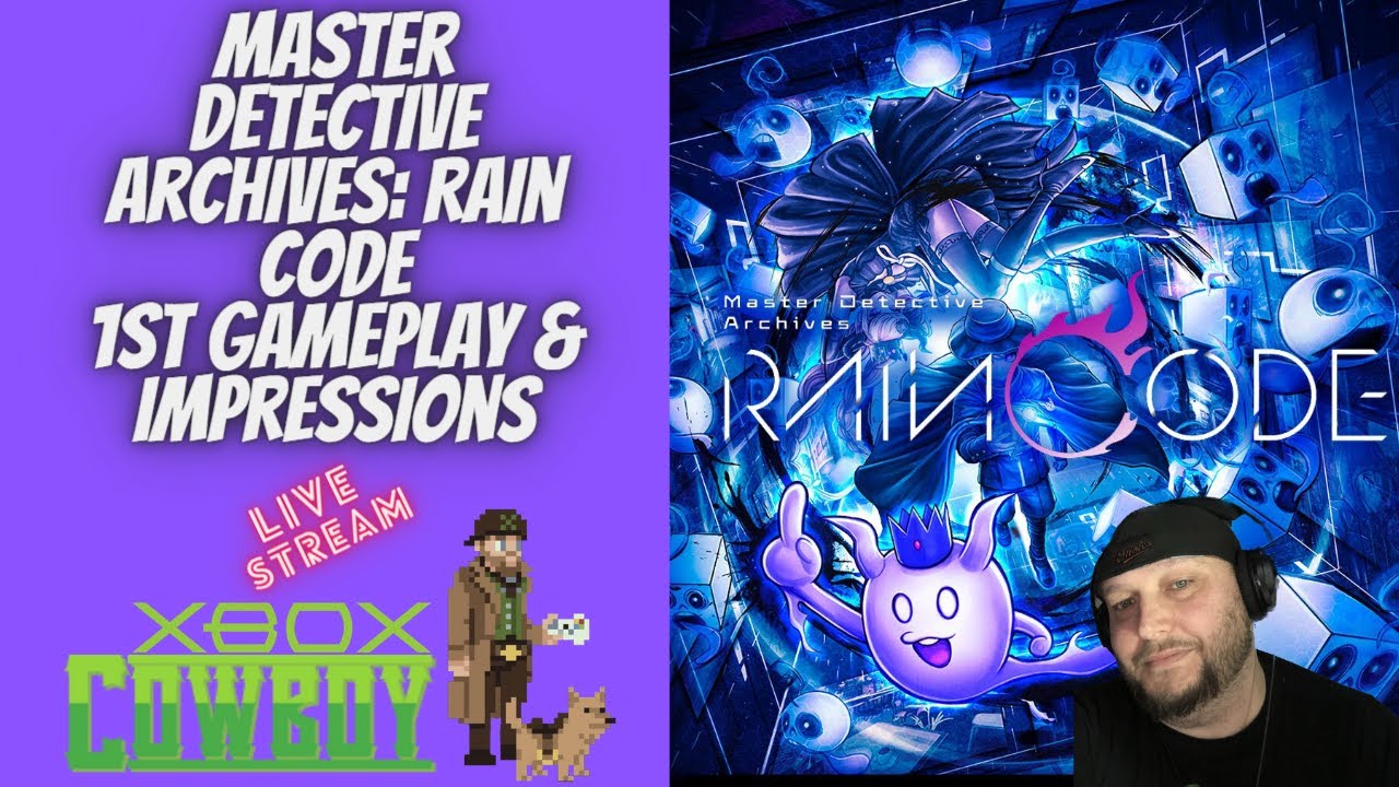 Master Detective Archives: Rain Code 1st Gameplay & Impressions - YouTube