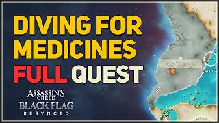 Diving for Medicines FULL QUEST Assassins Creed Black Flag Resynced