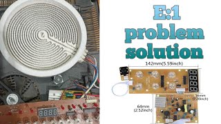 Celebrity infared cooker E1 porblem solution this video#Infared cooker E1 problem solution Wealth