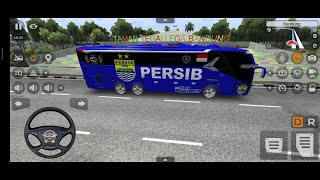 BUS TELOLET PERSIB BANDUNG MENJEMPUT SUPORTERNYA PERSIAPAN FINAL SEPAKBOLA | BUS SIMULATOR INDONESIA screenshot 1