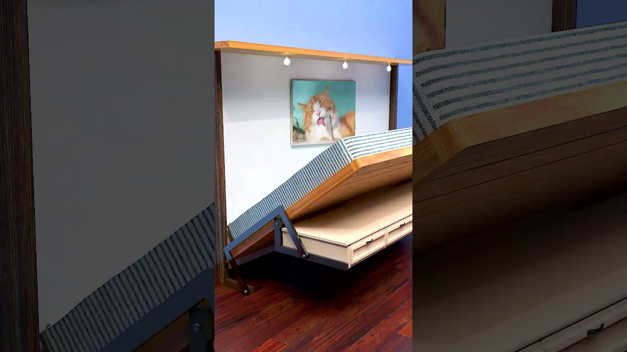 A Murphy Bed Idea For Small Space DIY Project Diy Bedroom