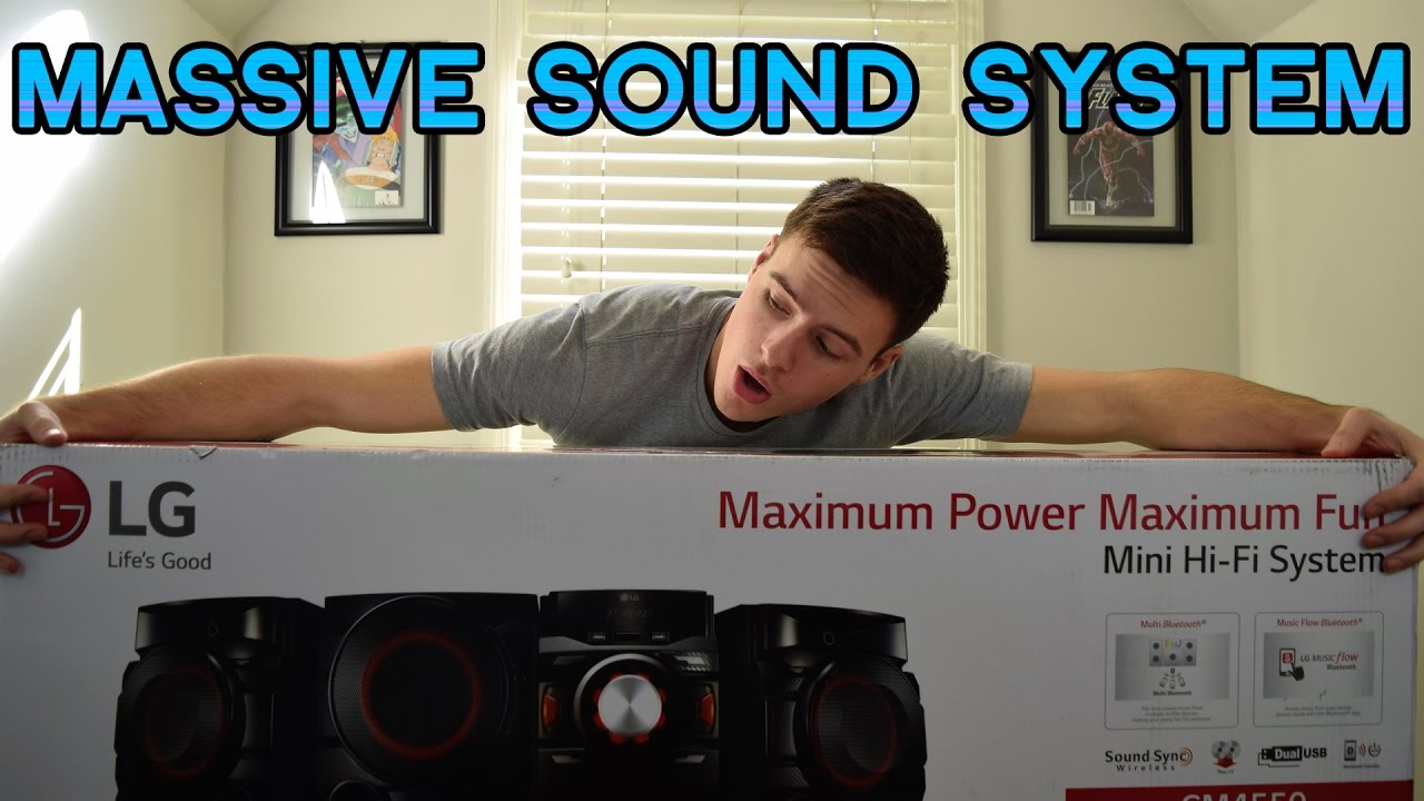 Lg 700w Mini Shelf System Unboxing And Review Setup Gear Youtube