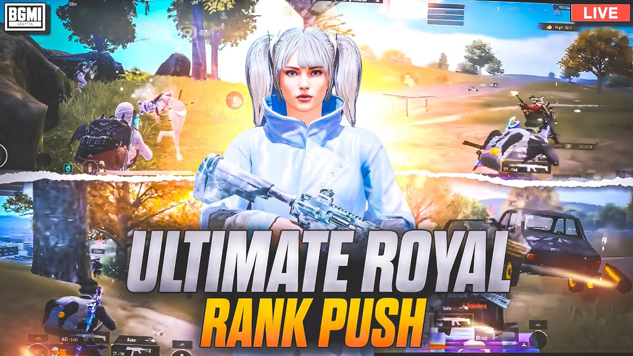 Ultimate Royal HARD LOBBY RANK PUSH DAY 6 🔥| BGMI | Akku is live # ...