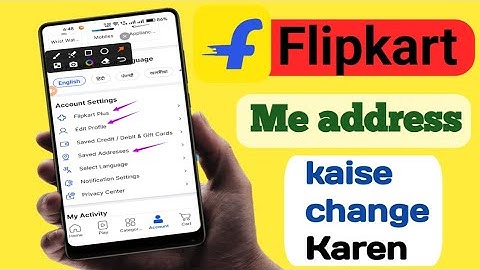 Flipkart Main Address Kaise Change Kare 🚨 Flipkart Par Address Edit Kaise Kare 