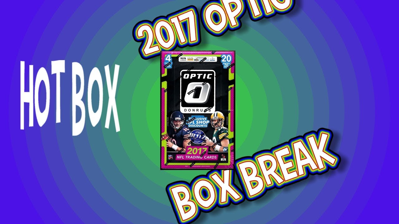 2017 Donruss Optic football hot box