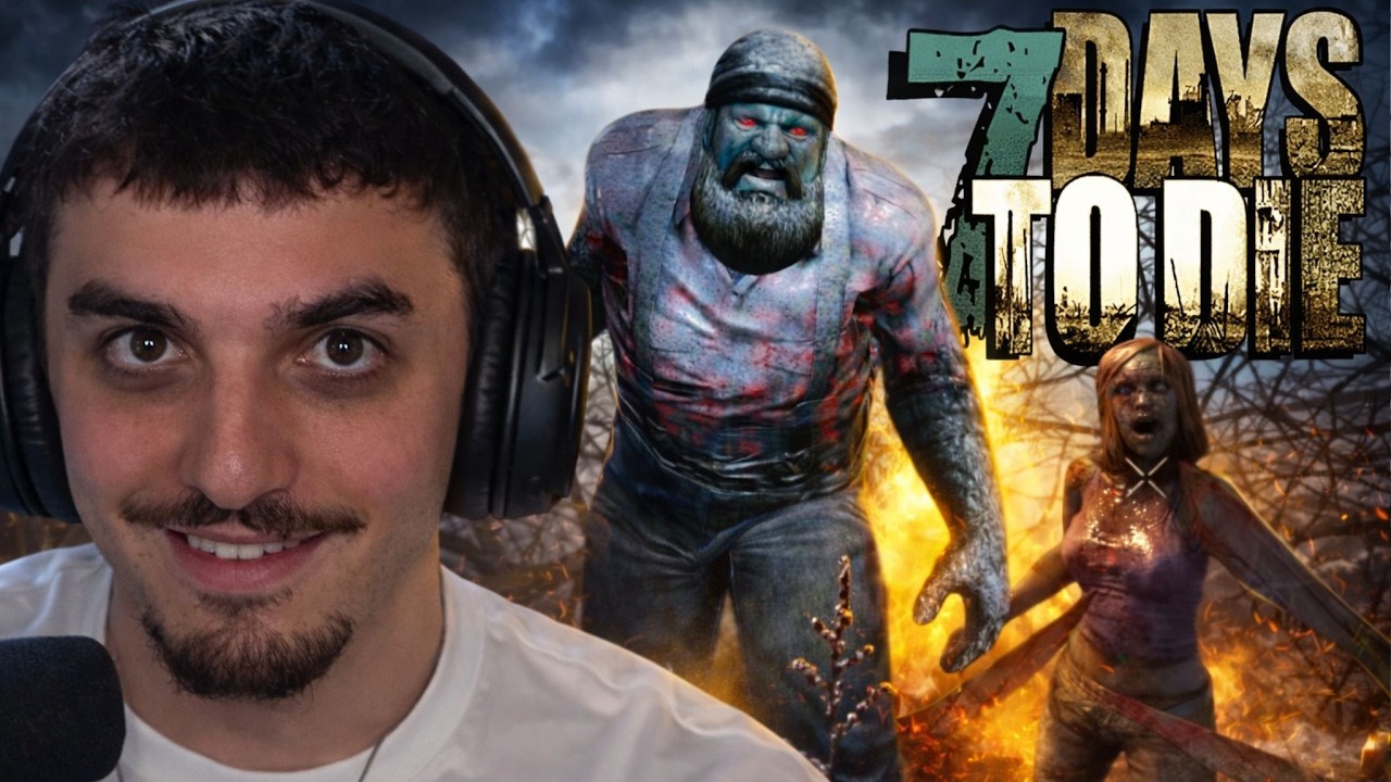 COKER JUEGA 7 DAYS TO DIE con LOS TOP GLOBALES | ZEKO,DUENDE,ROBER,COSCU,GONCHO [Completo]