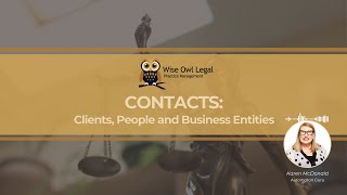 Information Wise Owl Legal Contacts - Clients, People and Business Entities News