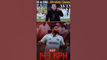 DSP SIRAJ KA JALVA💪✅#testcricket #indvsseng #mohammadsiraj #test2025  #viral #viralshorts #shorts