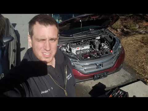 Battery 12-16 Honda CRV Replacement "How to"