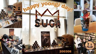 SUGA BIRTHDAY CUPSLEEVE EVENT 2020 VLOG