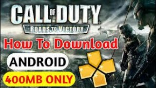 HOW TO DOWNLOAD CALL OF DUTY.  ROAD TO VICTORY FOR FREE screenshot 4