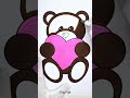 Teddy Sketch ASMR  Video #diy #asmr  #shorts #diy