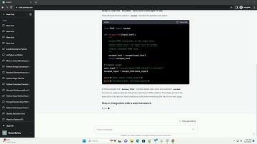 What s the easiest way to escape HTML in Python