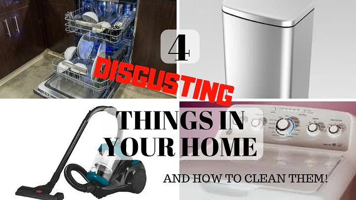 4 DISGUSTING Things In Your Home & How To Clean Th...
