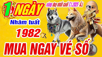 🔴xuất hiện 1 ngày vàng duy nhất nổ lộc lớn. tuổi Nhâm tuất 1982 Có lộc trời trúng số cực giàu