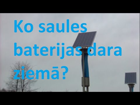 Video: Ko dara saules paneļi?