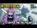 Destiny 2 - THE DEAL MADE TO ENTER THE TRAVELER!