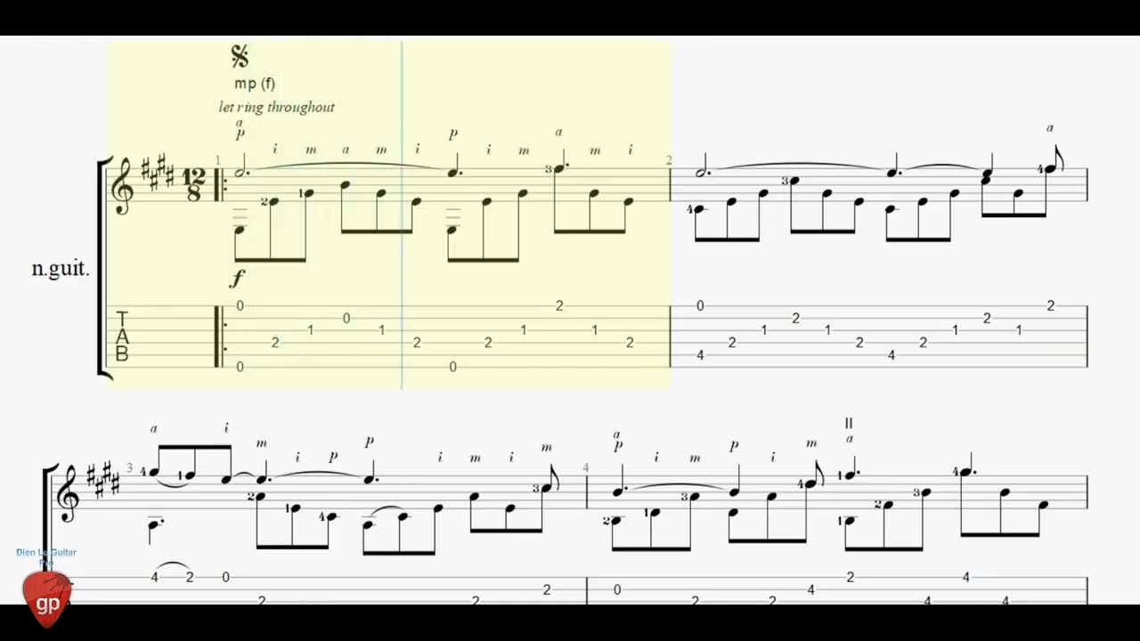 Unchained Melody - ver.2 - Guitar Tab
