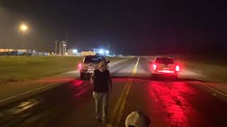 (Left Lane) Stock5.0 10 Speed F - 150 Vs (Right Lane) Modified5.0 10 Speed F - 150
