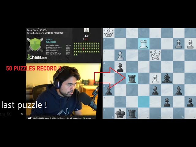 An interesting endgame puzzle (2700+ rated) that Hikaru Nakamura