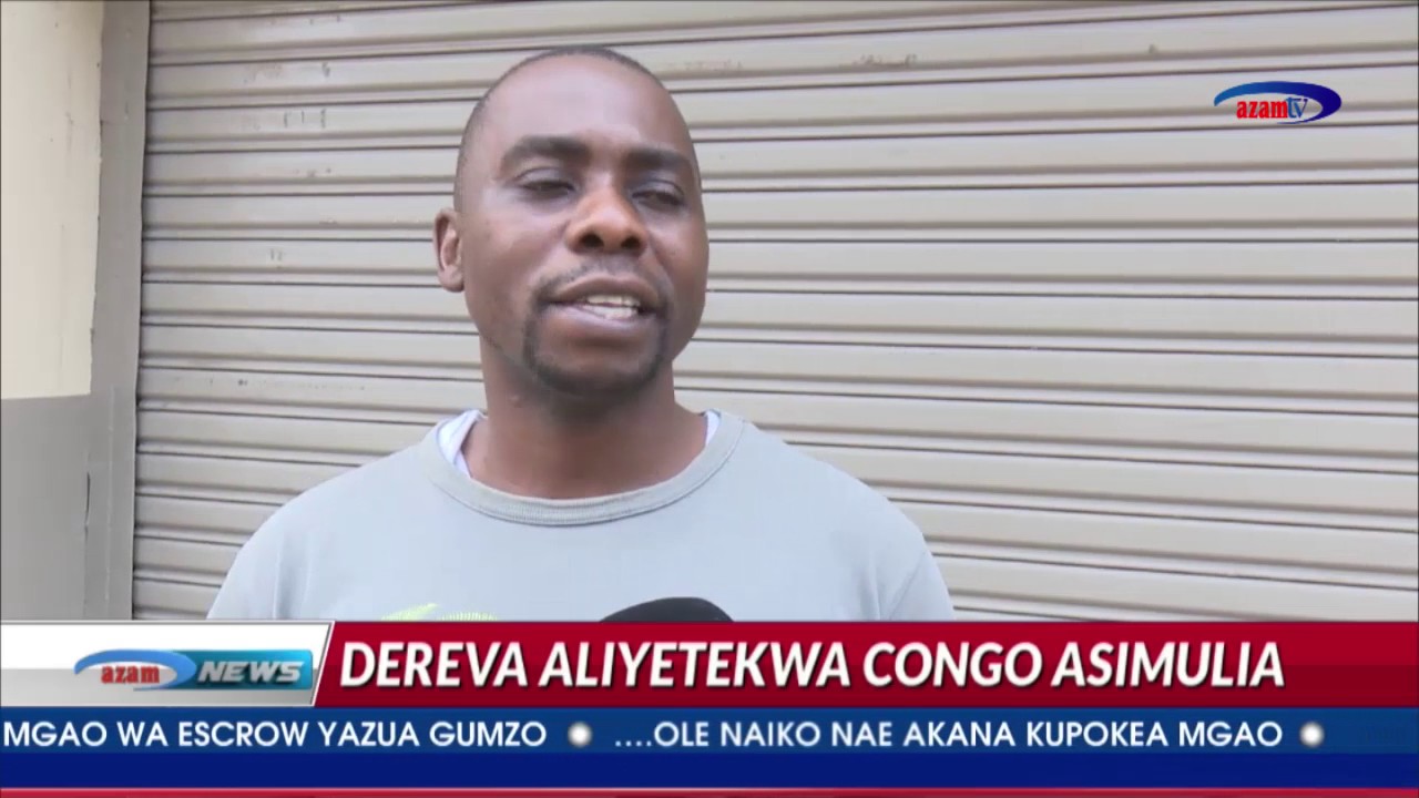 SIMULIZI YA KUSISIMUA MADEREVA WALIOTEKWA CONGO