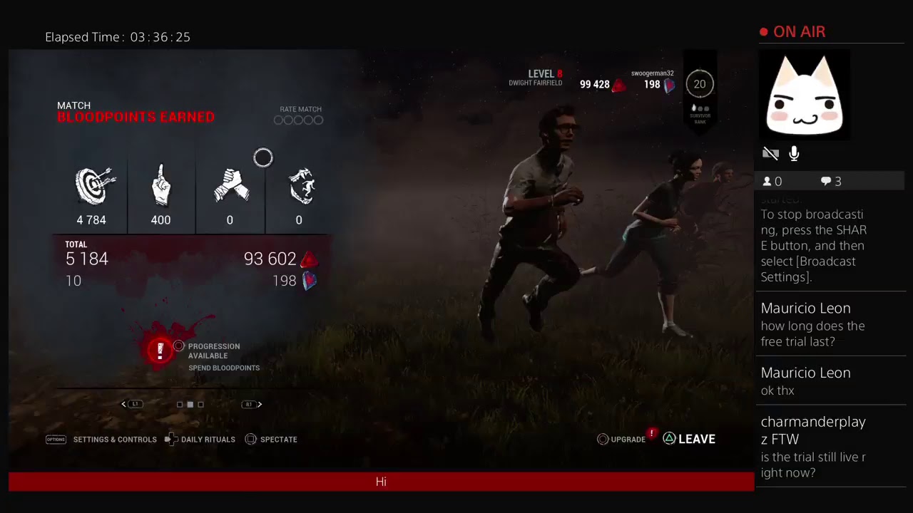 Dead by daylight trial gameplay