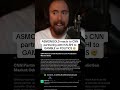 ASMONGOLD reacts to CNN partnering with KALSHI to GAMBLE on POLITICS #asmongold #viral #news #fyp