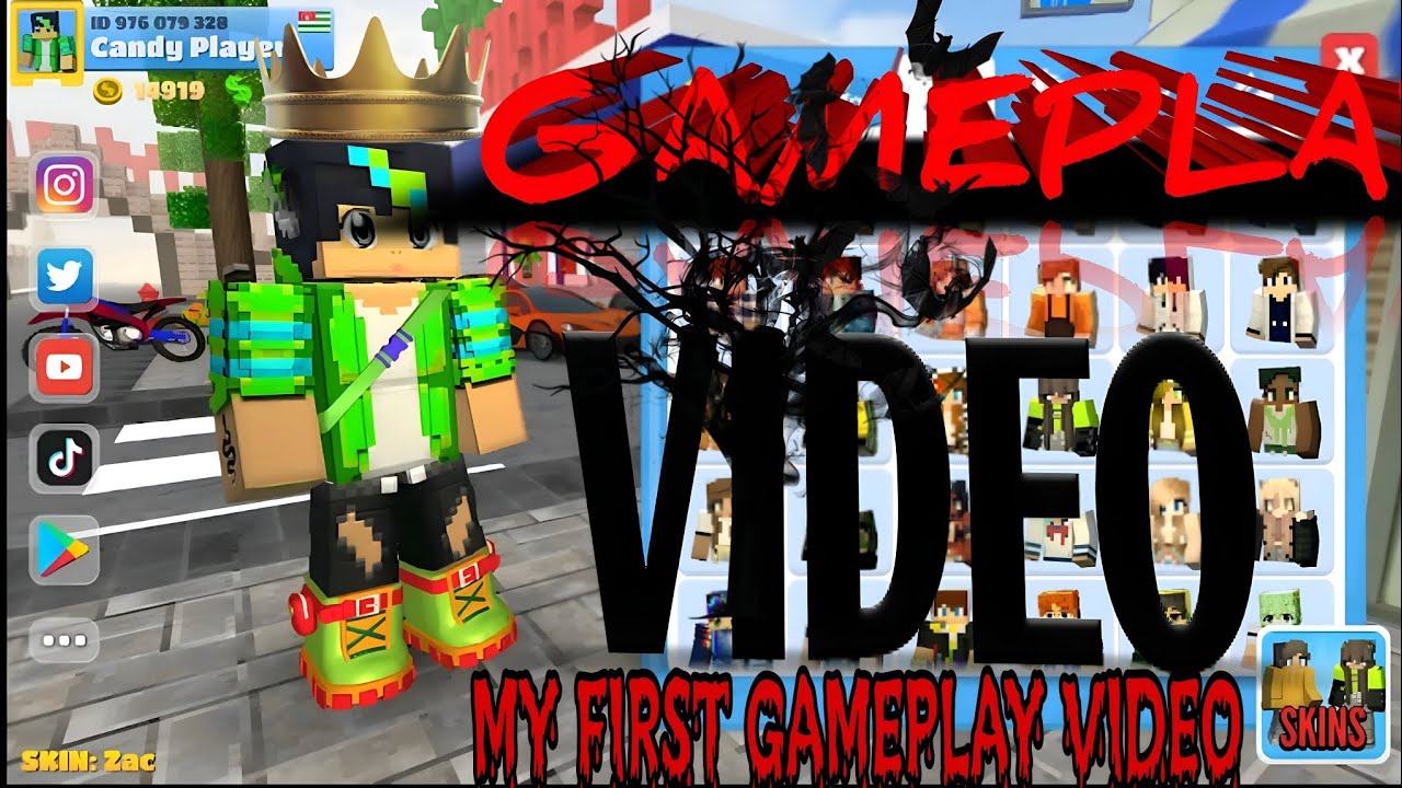 MY FIRST GAMEPLAY VIDEO'S 😎⚡