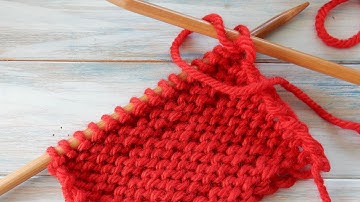 How to Purl Stitch (p) in Knitting