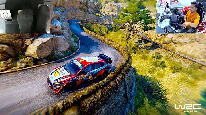 WRC Generations | Hyundai i20 N Rally1 Spain 2025 | Thrustmaster T300RS + TH8A Gameplay