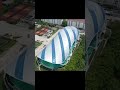ETFE ROOF STEEL STRUCTURE FOR BASKETBALL SPORT CENTER #membrane #etfe #architecture #steelstructure