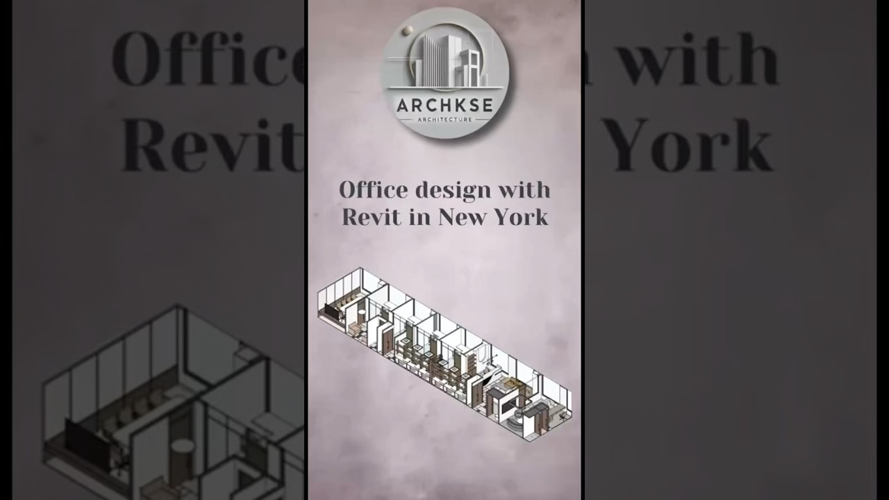 Modern Office Design in New York | Revit Workflow 