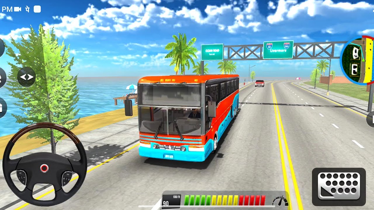 Thrilling Traffic Maneuvers 🤩 Bus Simulator Gameplay Part-4 - YouTube