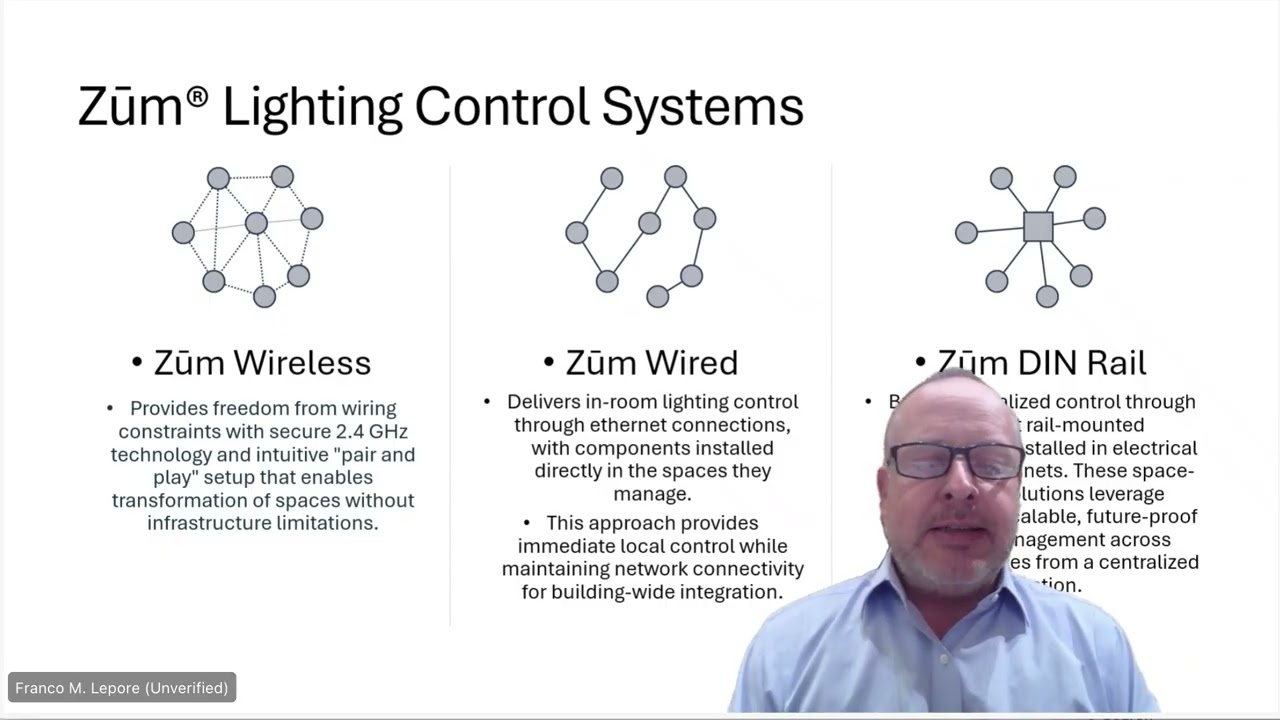 Lighting Systems 20@10 Webinar Featuring Crestron Zum Controls November 12, 2025